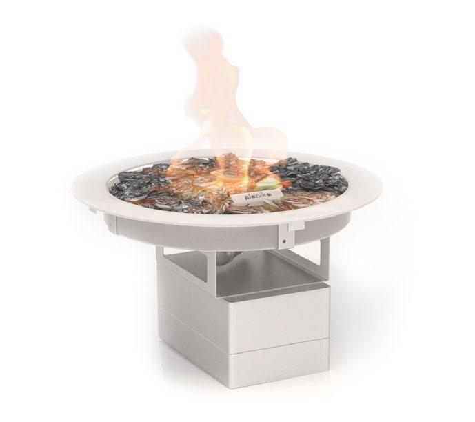 kortenowa PALENISKO: stal nierdzewna Wymiary 450 mm x 246 mm 950 mm x 350 mm GALIO FIRE PIT