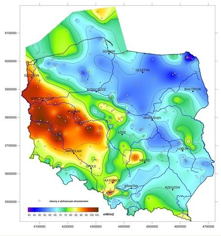 z węgla przemawia za jej rozwojem i szerszym zastosowaniem. Ciepło geotermalne można również wykorzystać do produkcji energii elektrycznej pod warunkiem pozyskiwania wody w temperaturze powyżej 9 C.
