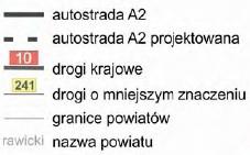 11 W porównaniu z obecnie obowiązującymi przepisami brak przekroczeń poziomu hałasu dotyczyłby również otoczenia drogi krajowej nr 92 na linii zabudowy jednorodzinnej w porze