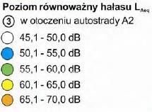 Wielkopolsce w roku 21, WIOŚ Poznań Wyniki pomiarów poziomu hałasu i natężenia ruchu pojazdów prowadzonych przez zarządzającego w otoczeniu dróg krajowych nr 92 i 72 przedstawiono poniżej. Tab. 22.