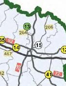 zarządzającego w otoczeniu dróg wojewódzkich nr 264, 266 i 767 na terenie powiatu