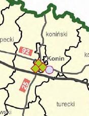 powiecie konińskim w latach 1997 21 źródło: Raport o stanie środowiska w