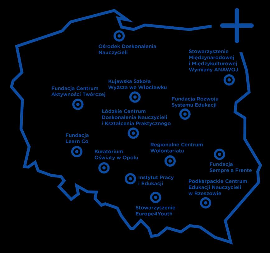 Regionalne Punkty Informacyjne Programu Erasmus+ informowanie nt.