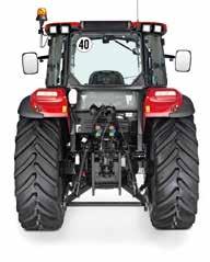 Z dodatkowym opcjonalnym siłownikiem (tylko Farmall 85 C, 95 C, 105 C i 115 C), maszyny te oferują maksymalny udźwig wynoszący 4400 kg.
