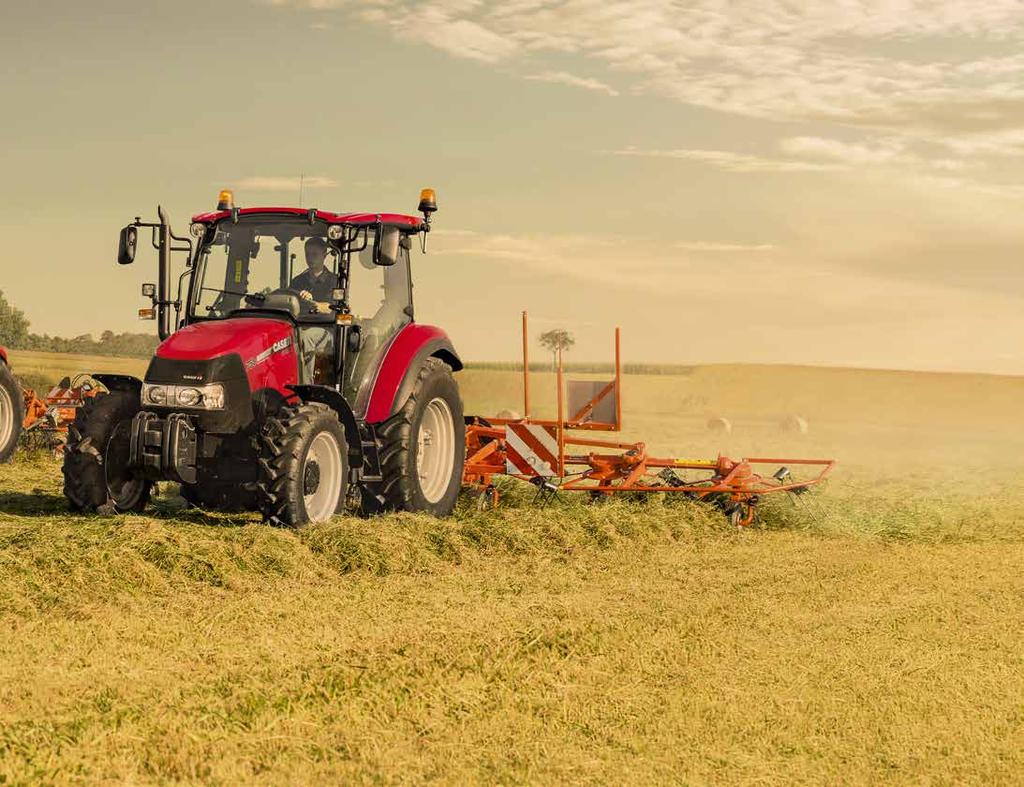 Ciągniki Case IH Farmall C definiuje wszechstronność i kompaktowe wymiary, pod którymi kryje się silnik i przekładnia napędowa, których osiągi przekraczają wszelkie oczekiwania.