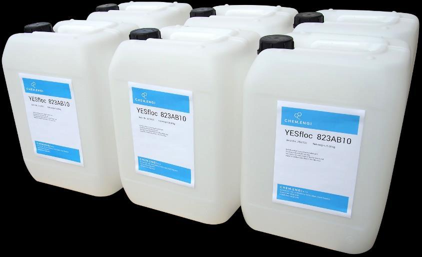 Nasze produkty - YESfloc Biodegradowalne, nietoksyczne polimery pochodzenia naturalnego Polimery