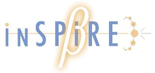Welcome to INSPIRE!: the upgrade of SPIRES We now recommend that you use this site instead of SPIRES Please send feedback on INSPIRE to feedback@inspirebeta.net HEP :: 