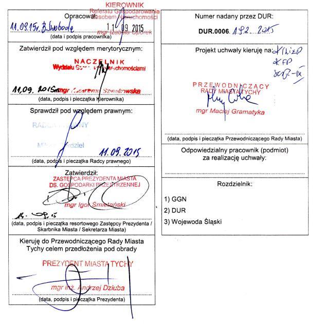 Uzasadnienie (Uchwała Nr XIV/.../15) Zgodnie z art. 37 ust.