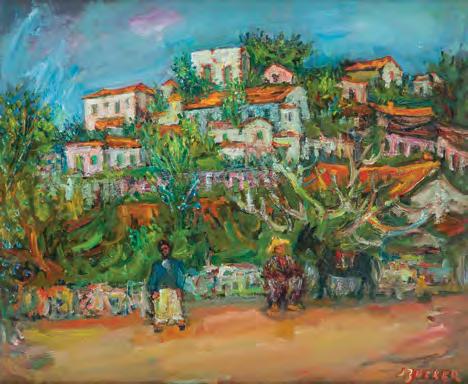 47 Jakub Zucker (1900-1981) Pejzaż śródziemnomorski olej/płótno, 60 x 73