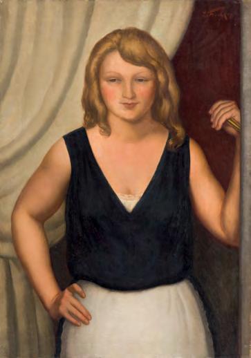 55 Leonid Frechkop (1897-1982) Portret kobiety, 1930 r.