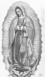 Str. 6 II Niedziela Adwentu 12 09 2018 Uroczystość Najświętszej Maryji Panny z Guadalupe środa, 12 grudnia ak głosi tradycja, 12 grudnia 1531 J roku Matka Boża ukazała się Indianinowi św.