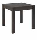 80 cm VEGA stół rozkładany folding table wenge wenge 80-230 x 76 x 80 cm 80-230 x 76 x 80 cm