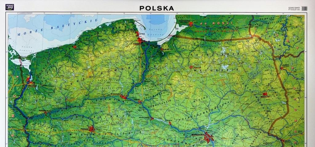 Klasyfikacja map ze względu na treść Mapy