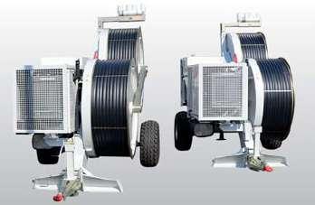 predkości 1,2 km/h Maksymalna średnica przewodu 40 mm Waga 3900 kg SILNIK Silnik Diesel (36 KM) 27 kw Chłodzenie : płyn Start -