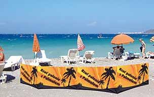 37 Parawany plażowe reklamowe Parawany plażowe Parawan plażowy
