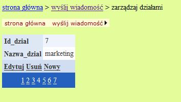 Zaprojektowana aplikacja umożliwia wprawdzie pełne zarządzanie danymi w bazie jednak w pewnych przypadkach funkcjonalność wykonywania operacji bazodanowych może nie