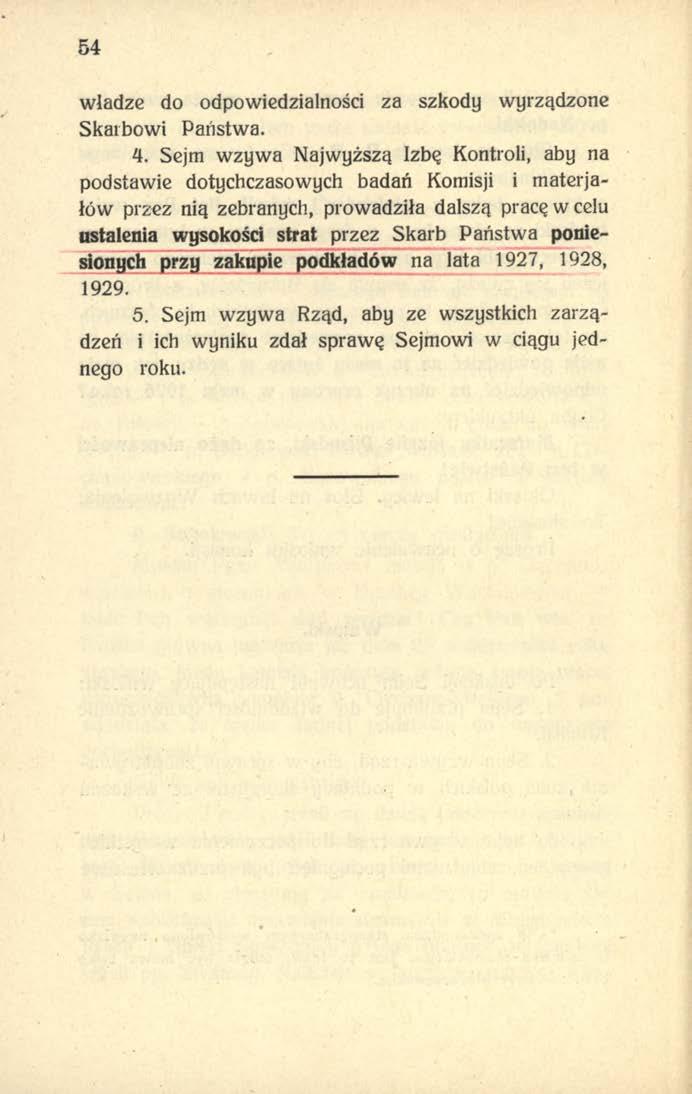 54 władze do odpowiedzialności za szkody wyrządzone Skarbowi Państwa. 4.