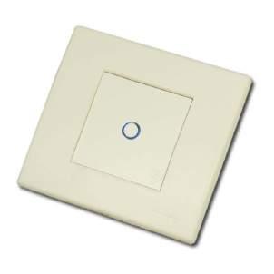 Sensory do serii Bticino LIGHT-LIVING DPBU01-06 Sensory przyciskowe Bticino Light-Living Przyciski Domintell ze ściemnianymi diodami LED (w kolorach czerwonym i niebieskim) sygnalizującymi stan