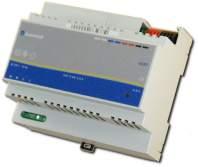 Moduł posiada wbudowany inteligentny system symulacji obecności Pobór prądu: 100 ma Wymiary: 105 mm (6 modulów) Podświetlany ekran LCD Maksymalna liczba modułów: 600 Wejście USB Możliwośc ręcznego