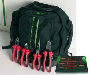 Plecaki Plecak VDE Plecak z narzędziami nie tylko dla uczniów, dno plecaka wzmocnione gumą, podwójny szew krzyżowy w celu zwiększenia wytrzymałości.