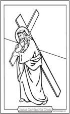 Stations of the Cross starting on March 6th every Monday evening at 6:30 pm in English before the 7:00 pm Mass with Novena.