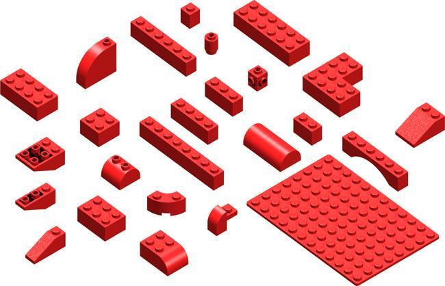 Podstawową jednostką że wszystkie lego modele są wykonane z