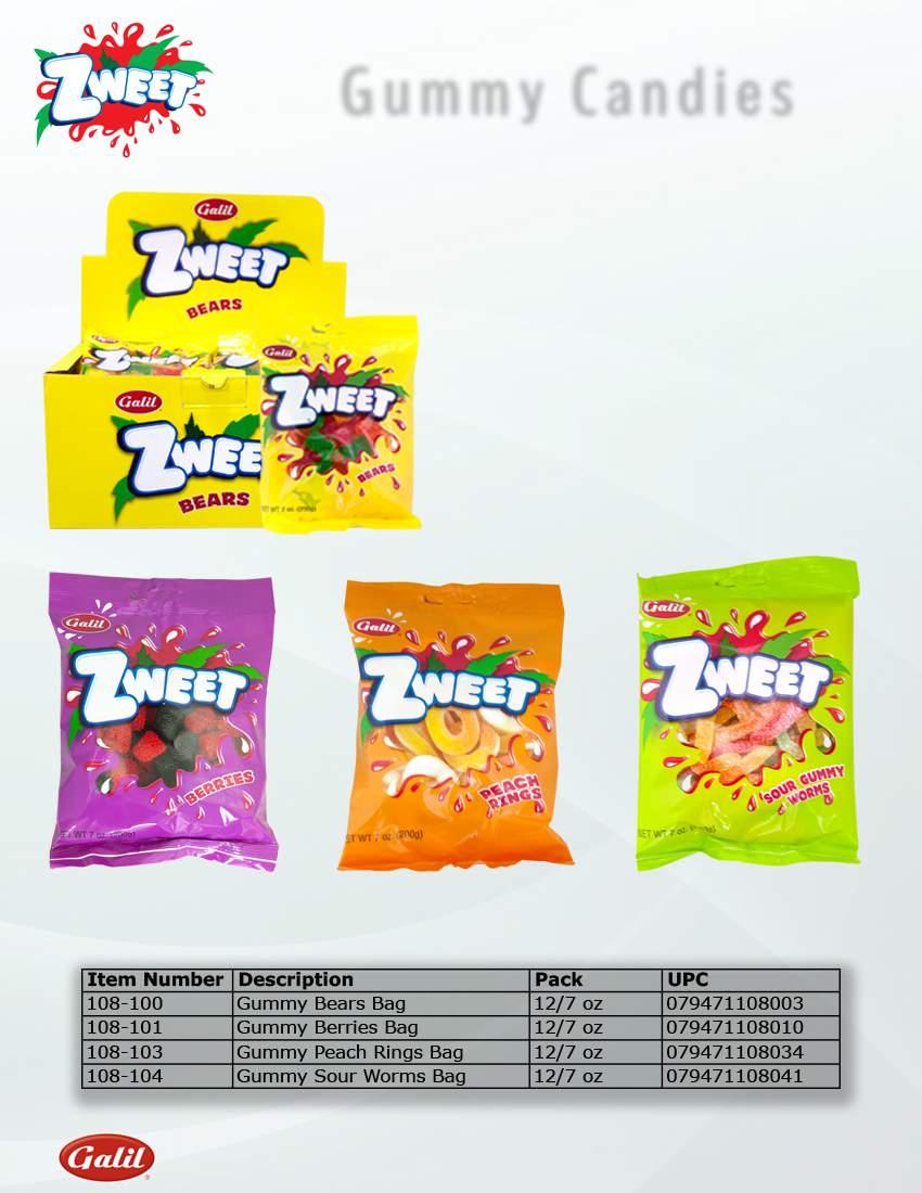 Zweet Gummy Candies are a delicious way to satisfy your sweet tooth.