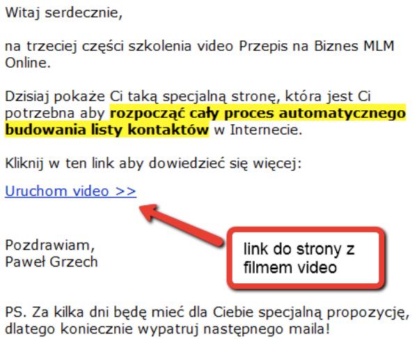 2. Od tej metody zaczynałem moją działalność w Internecie - wysyłasz