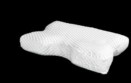 Wkład poduszki można prać w pralce w temperaturze 40 C, a jej antybakteryjny pokrowiec Zeo Case w 60 C. Odpowiednie wsparcie karku Pokrowiec antybakteryjny termoelastyczna Ergonomiczna poduszka.
