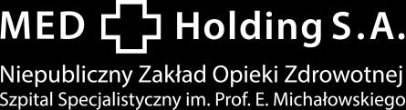 Administratorem danych osobowych użytkowników MED Holding S.A. prowadząca NZOZ Szpital Specjalistyczny im. Prof. E.