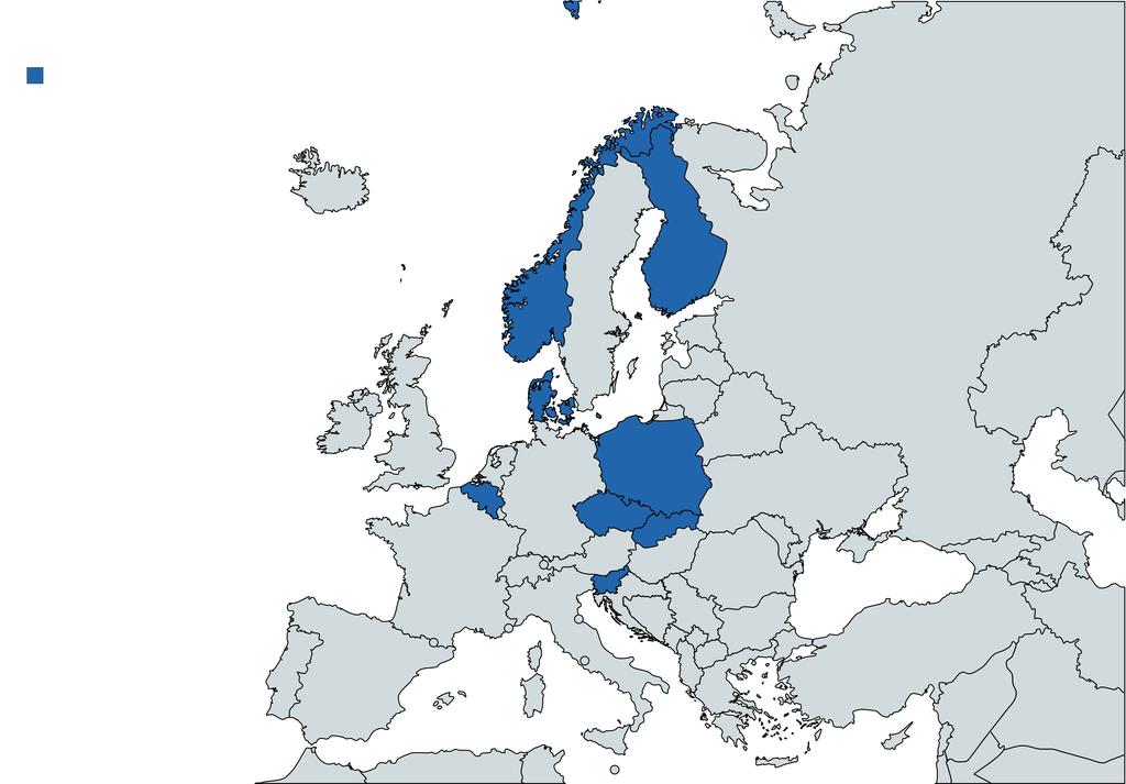 Odsetek publikacji naukowych po angielsku z całości publikacji w naukach humanistycznych i społecznych w 2014 roku Norwegia 61.8% Finlandia 68.3% Dania 63.