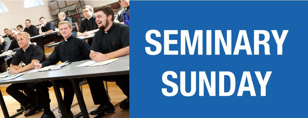 Support our seminarians as they prepare to become your future priests.