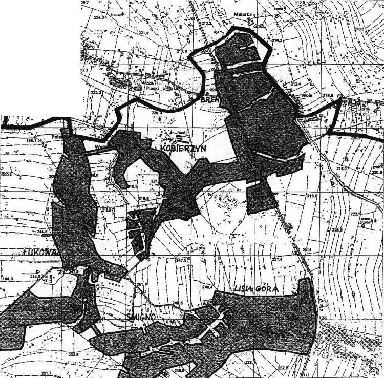 25429 Za³¹cznik Nr 1C Miejscowoœci: Breñ, Kobierzyn, ukowa - czêœæ