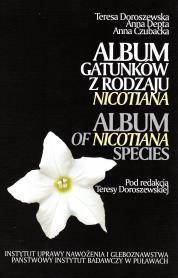 Kolekcja rodzaju Nicotiana: gatunki dzikorosnące, odmiany N.