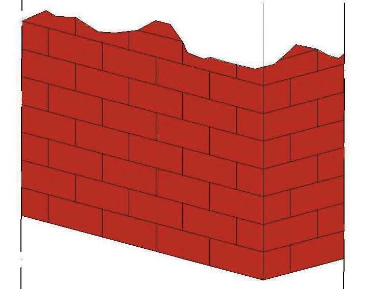 OPCJE WYKONYWANYCH DZIAŁAŃ NA INNYCH RODZAJACH ŚCIAN: W przypadku interwencji w ścianach z pustaków, przed zastosowaniem Naidry Wall Gel, należy zainstalować w otworze tuleje A) siatkową (o średnicy
