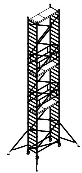 41 10. Dalszy montaż ram, pomostów przebiega analogicznie.