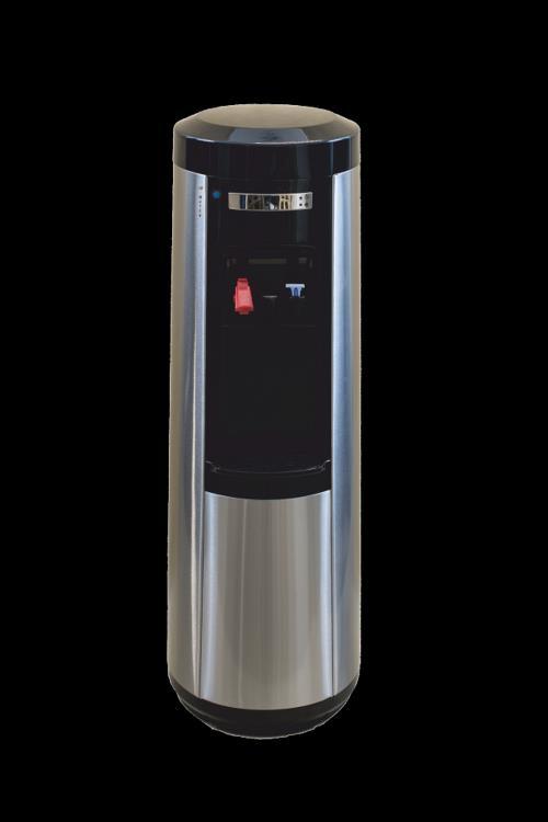Dystrybutor z opcją wody gazowanej RS1 Soda Cena 149,00 zł netto / m-c wysokość 990mm średnica 350mm waga 25 kg POBÓR ENERGII zimna woda 85W gorąca woda 500W TEMPERATURA WODY woda zimna i gazowana