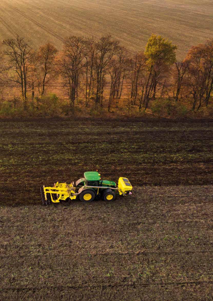 Funkcjonalna technologia KORZYŚCI, KTÓRE PRZYNOSZĄ OSZCZĘDNOŚCI: Połączenie zabiegu nawożenia wraz z uprawą gleby w jednym przejeździe.