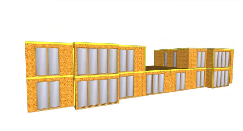 technologia technologia Konstrukcja w technologii modułowej BOXHOME realizuje obiekty modułowe w dwóch systemach. Pierwsze rozwiązanie bazuje na konstrukcji drewnianej, drugie na konstrukcji stalowej.