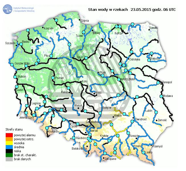 INFORMACJE HYDROLOGICZNO -