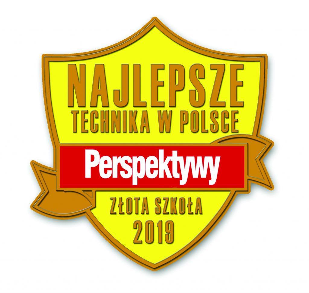 RANKING PERSPEKTYW 2019 I miejsce w Rankingu Ogólnopolskim Techników I miejsce w