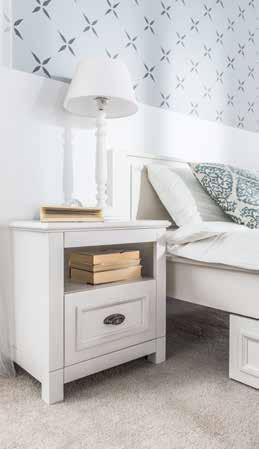 50 x 52 x 42 cm MADISON 22 szuflada pod łoże 140 x 20 x 65 cm under bed drawer 140 x 20 x 65 cm MADISON 23 toaletka z 2 szufladami 114 x 78 x 42 cm dressing table with 2 drawers 114 x 78 x 42 cm