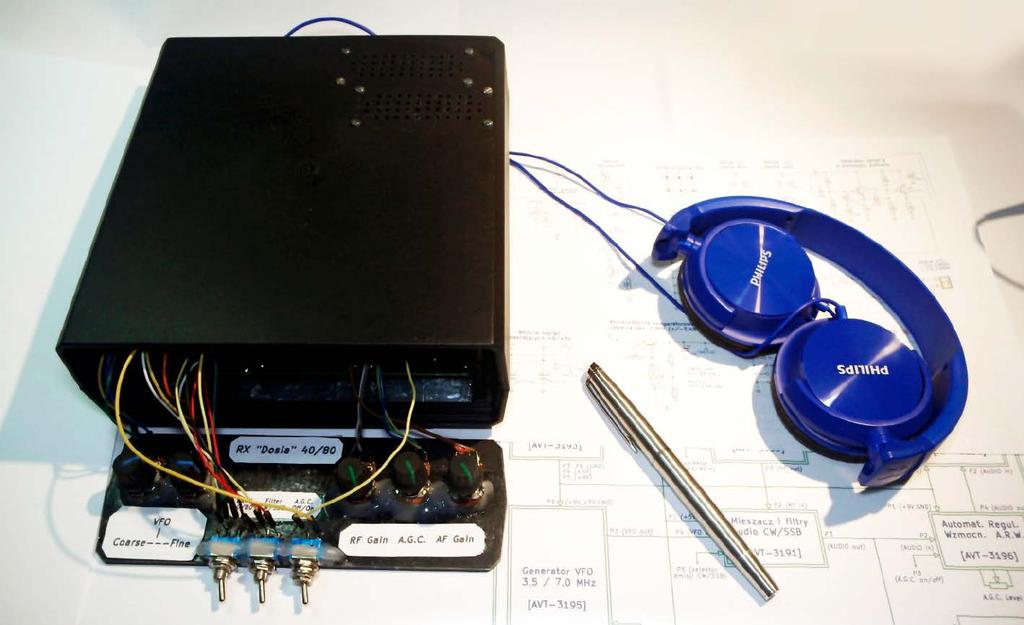 Modułowy odbiornik nasłuchowy na pasma 80 m i 40 m Dosia (6) Moduł VFO Szósta część publikacji o odbiorniku nasłuchowym na pasma KF 40 m i 80 m Dosia, to kontynuacja opisu konstrukcji w wersji niemal