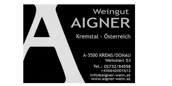 Pozycja 31 Aigner Niederösterreich Kremstal Weinzierl 53, 3500 Krems an der Donau T: +43 2732 84558 E: info@aigner-wein.