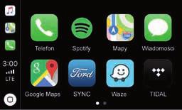 dziecinnie proste. Dodatkowo dzięki Apple Car Play oraz Android Auto możesz na ekranie swojego Forda korzystać z m.