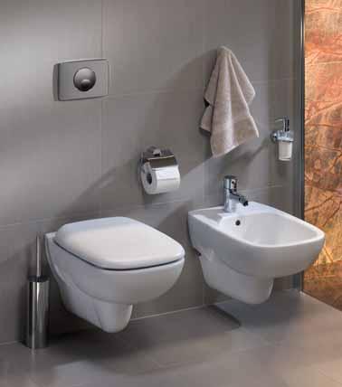 Oprócz wielkości, na komfort korzystania z łazienki wpływają również nowoczesne rozwiązania montażowe.