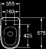 3 idet podwieszany 5 4 C Lustro 3 310 6 7 425 110 4 idet podwieszany Compacto 3 1