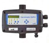 2 Liczba pomp U [V] 1 1~230 / 3~400 Automat przełączający do włączania pompy zależnie od ciśnienia i wyłączania zależnie od ciśnienia lub przepływu (do wyboru) oraz monitorowania jej pracy.