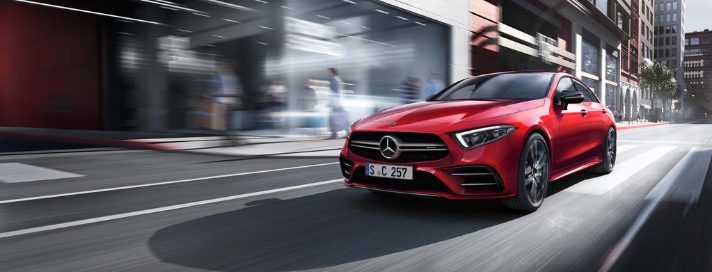 Stylowe wykonanie. Mercedes-AMG CLS Coupé Każdy samochód Mercedes-AMG to niezwykłe arcydzieło o wyjątkowym charakterze, które łączy jedno: ich nieposkromiony, sportowy duch.