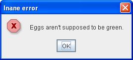 Okno dialogowe showmessagedialog(component parentcomponent, Object message, String title, int messagetype, Icon icon) Tytuł okienka Informacja w okienku JOptionPane.